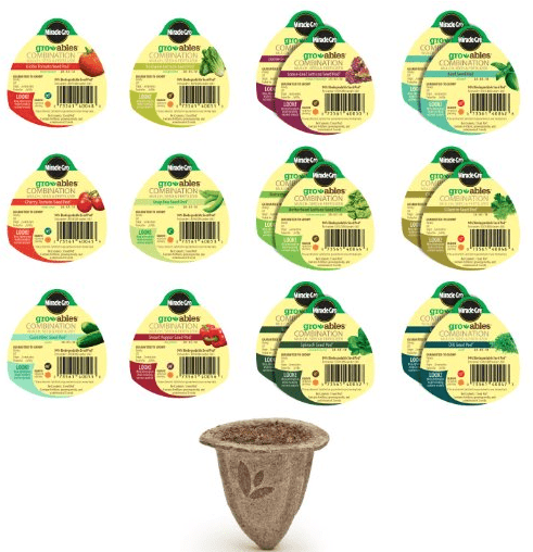 Miracle Gro Groables Salad and Herb Garden Kit