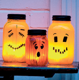 DIY Halloween Light Crafts