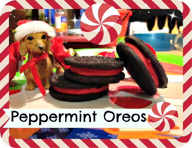 Peppermint Oreos