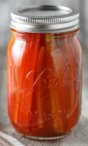 Pickled Swiss Chard Stems