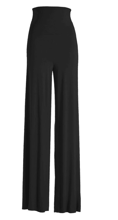 ViV Collection Womens Rayon Solid Wide Leg Palazzo Pants