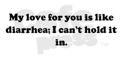 My love for you is like diarr Mug Words