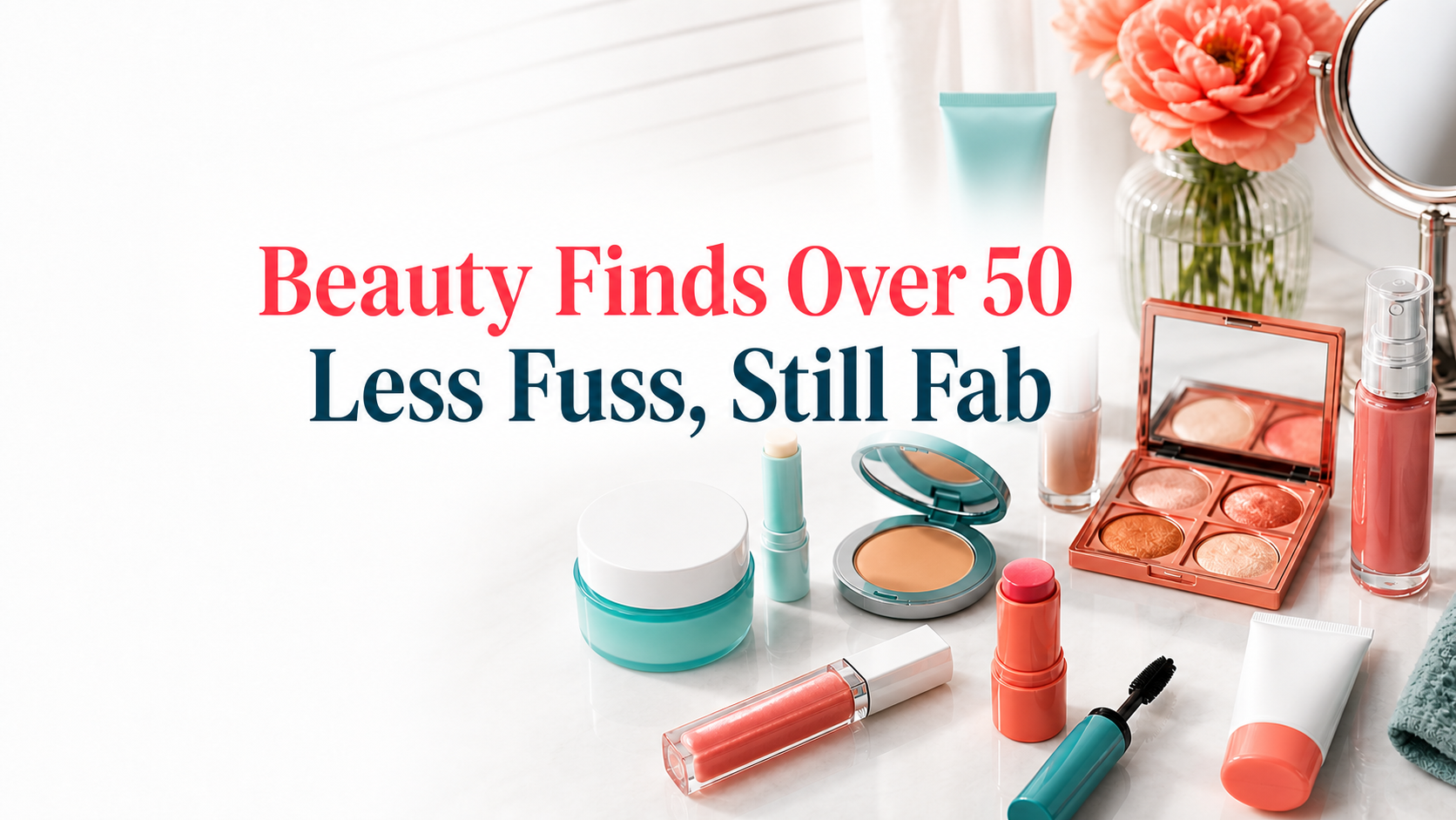 Easy Beauty Finds for Women Over 50 Who Still Love Makeup but Want Less Fuss